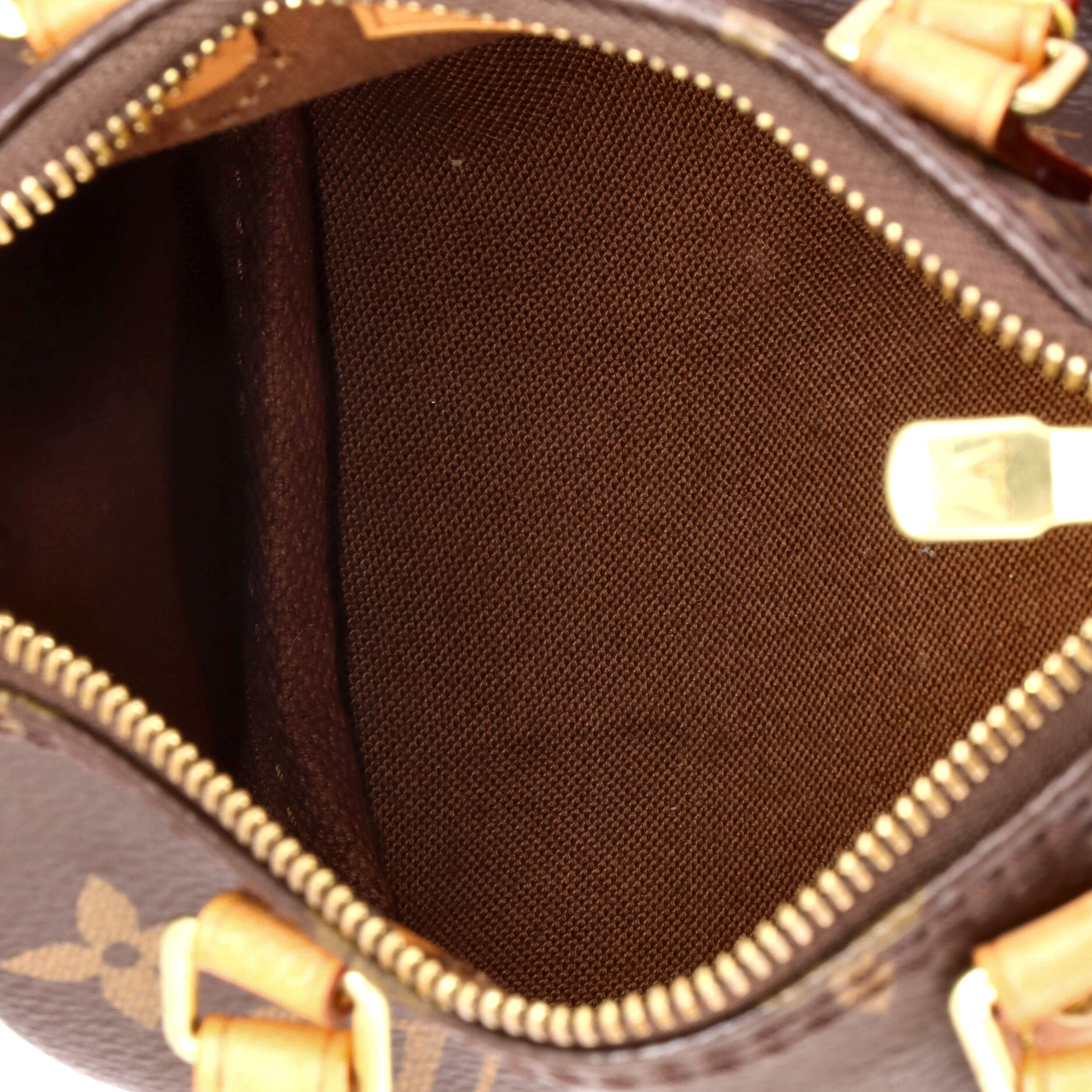 Speedy Bandouliere Bag Monogram Canvas Nano