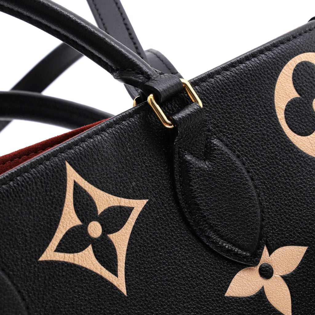 OnTheGo Tote Bicolor Monogram Empreinte Giant MM