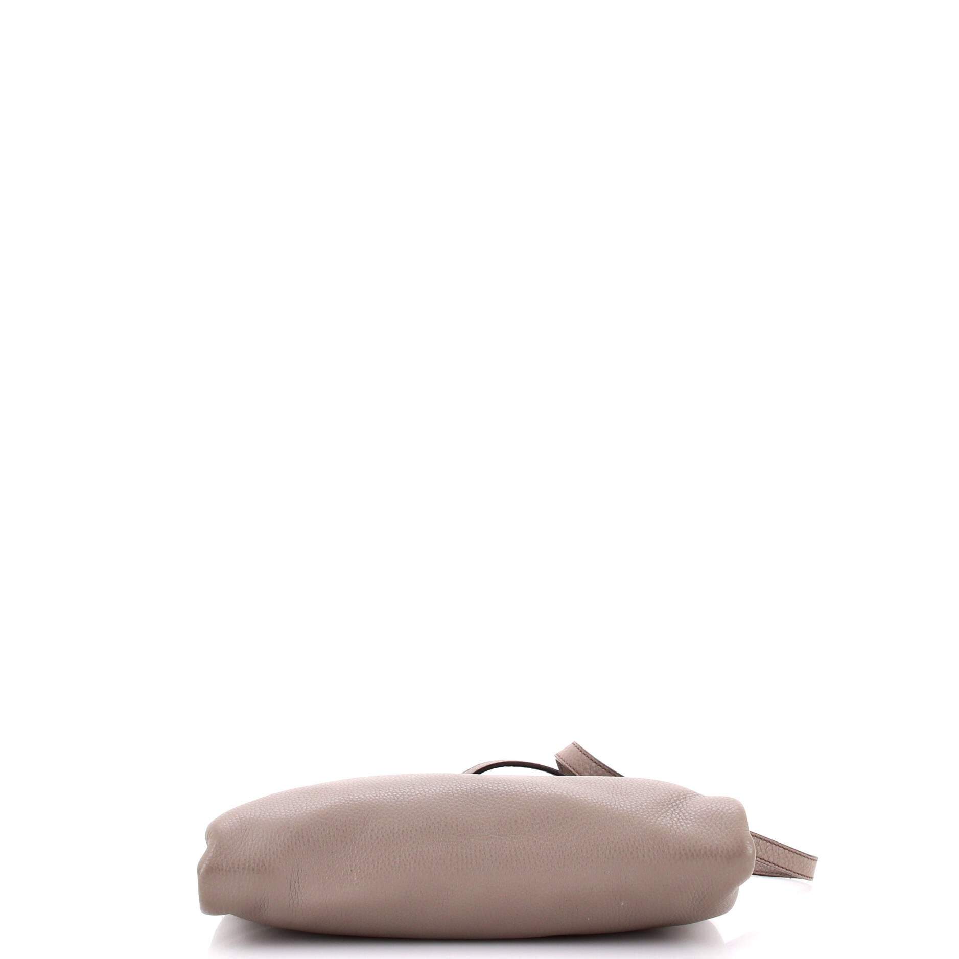 Flat Zip Crossbody Bag Vitello Daino Mini