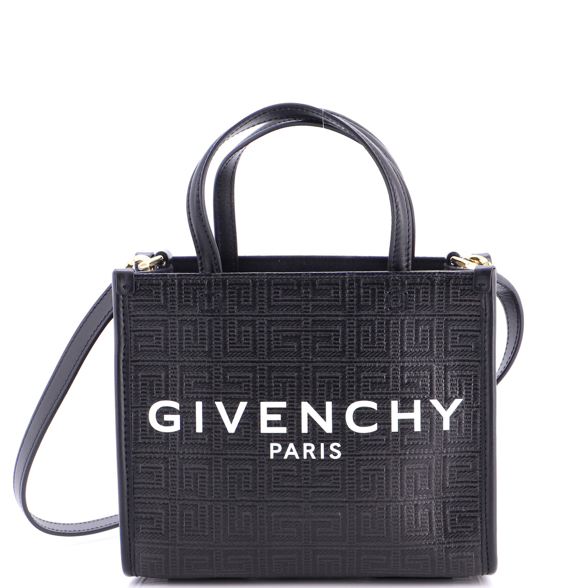 G-Tote 4G Embossed Coated Canvas Mini