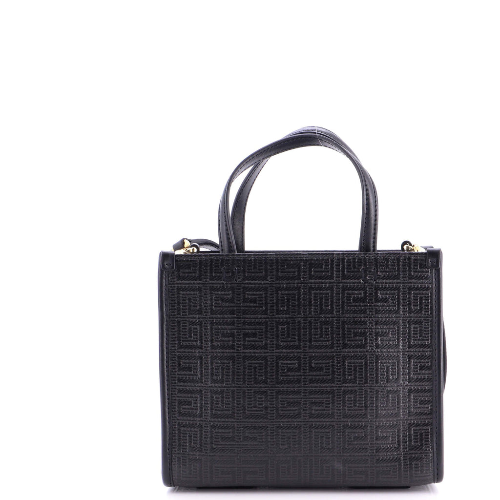 G-Tote 4G Embossed Coated Canvas Mini
