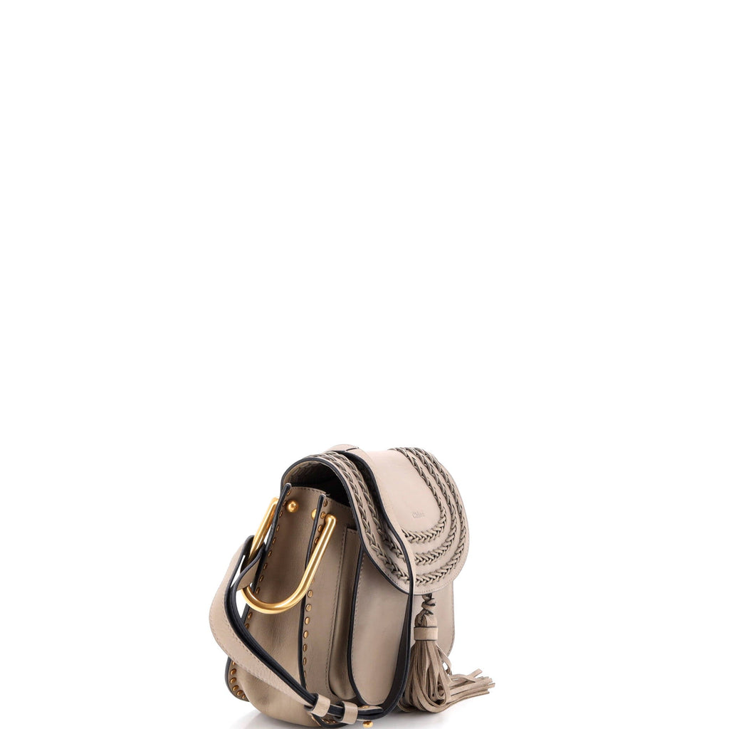 Hudson Handbag Whipstitch Leather Small
