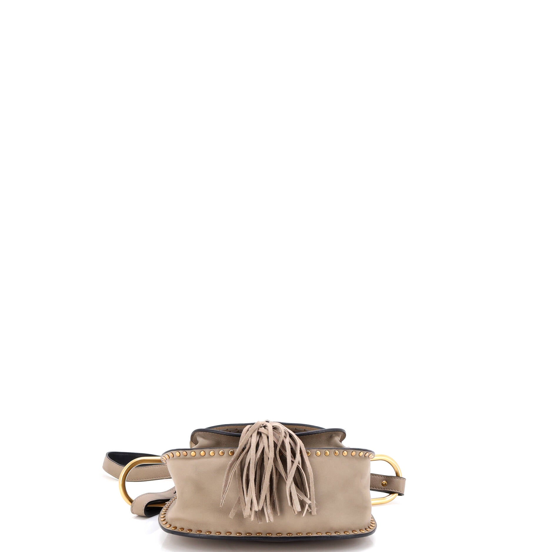 Hudson Handbag Whipstitch Leather Small