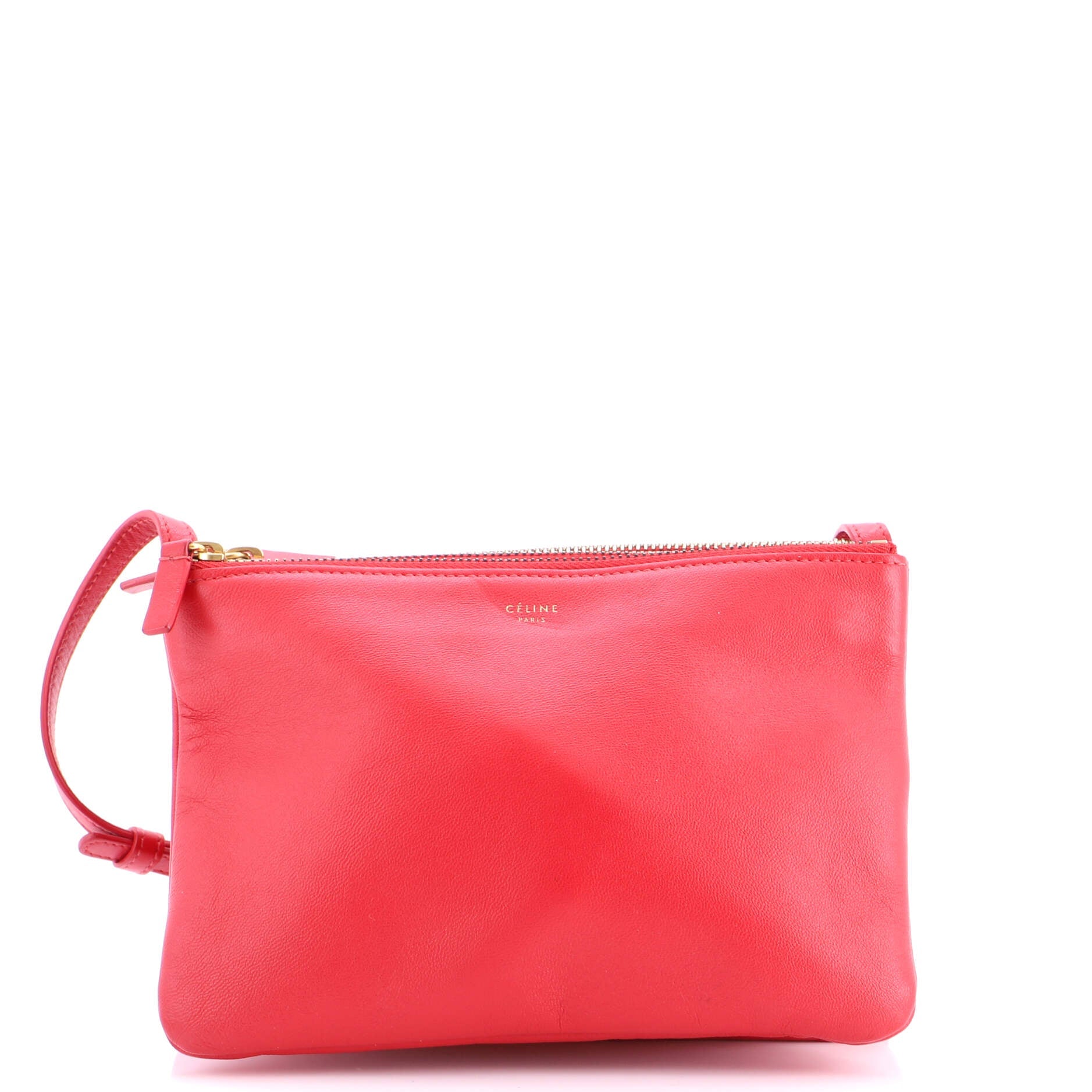 Trio Crossbody Bag Leather Small
