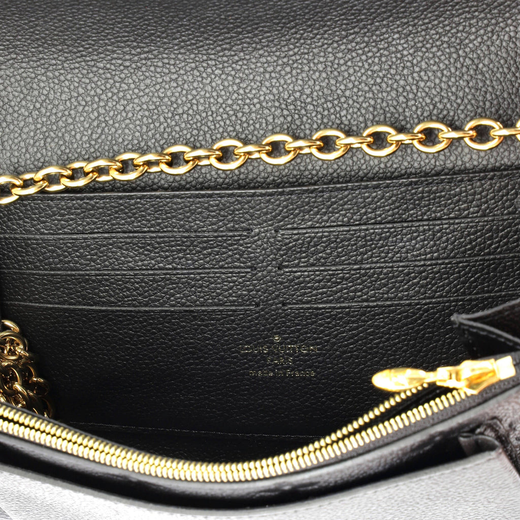 Vavin Chain Wallet Monogram Empreinte Leather