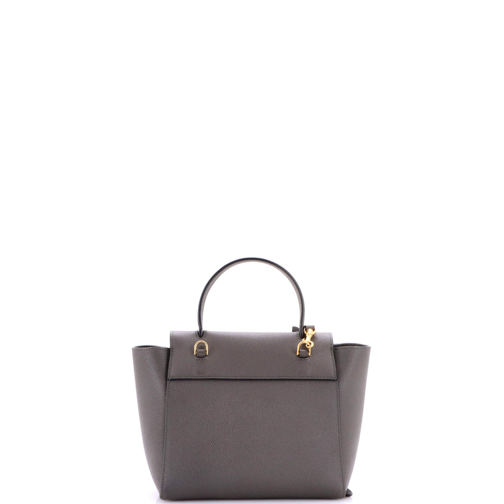 Belt Bag Textured Leather Nano