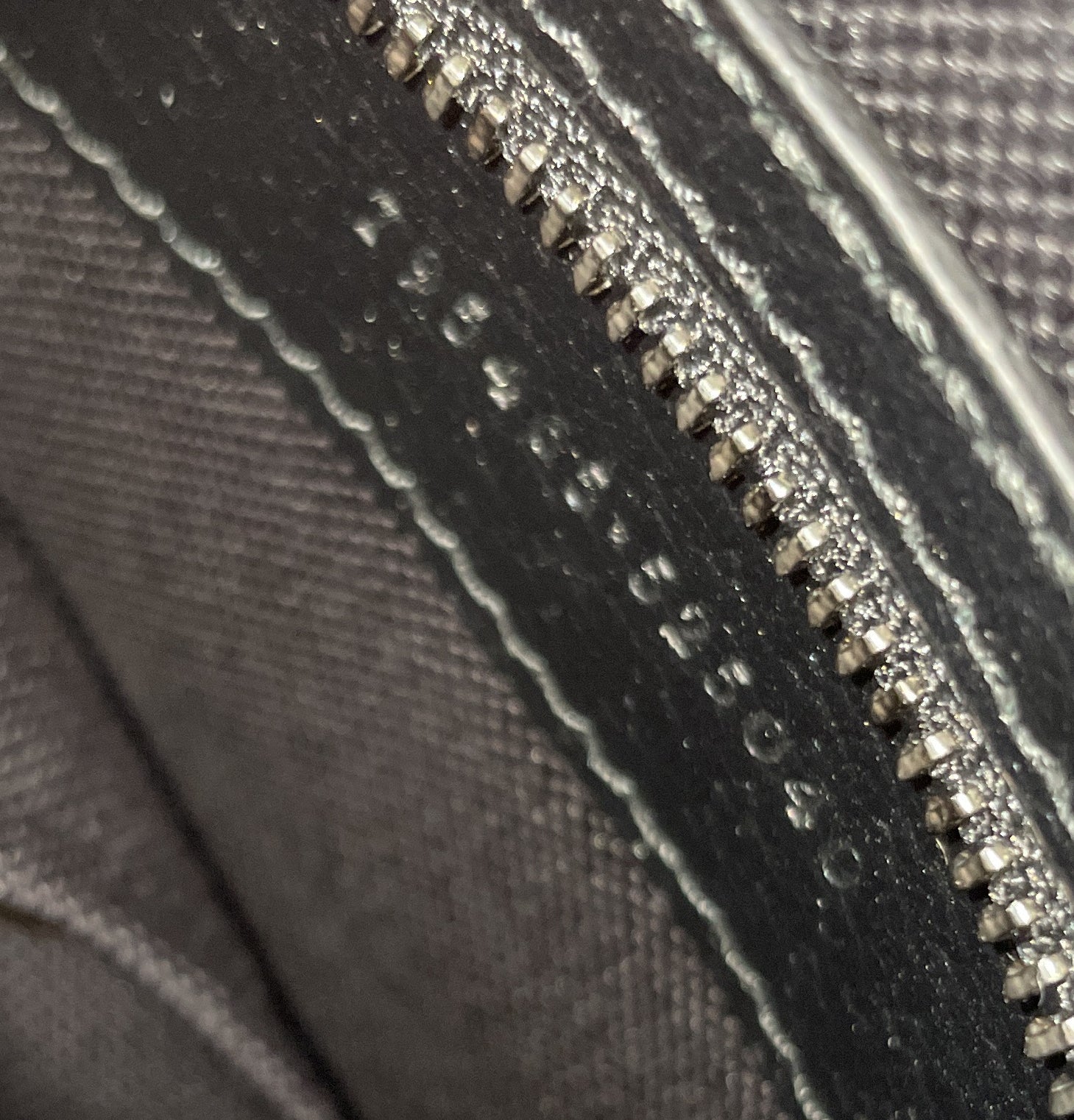 Crossbody Camera Bag Leather and GG Coated Canvas Small