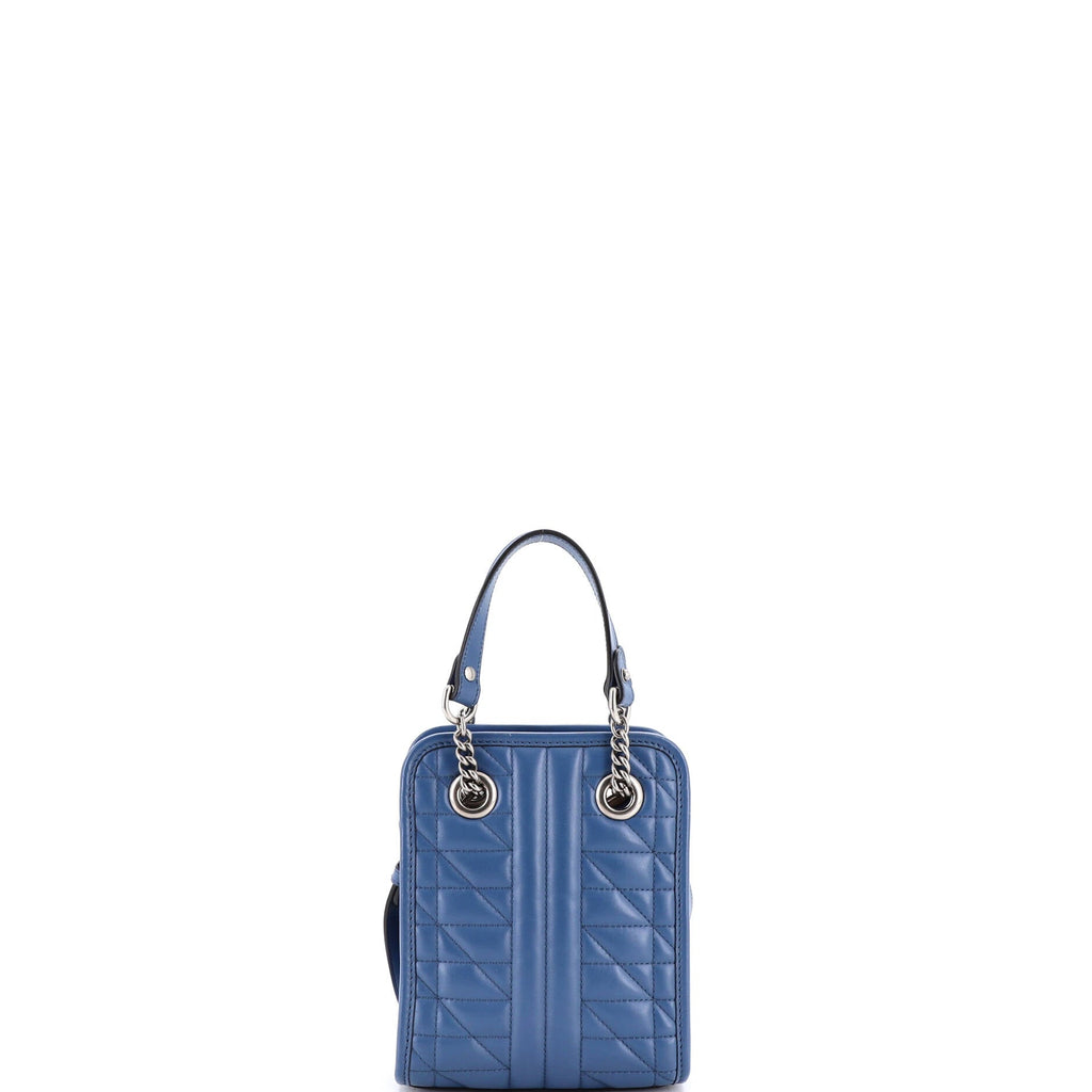 GG Marmont Handle Crossbody Bag Matelasse Leather Mini