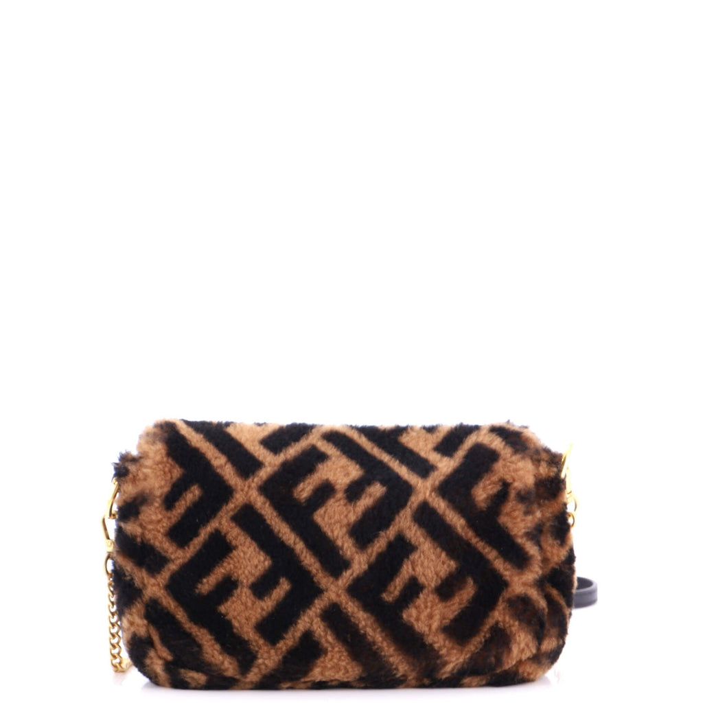 Baguette NM Bag Zucca Shearling Mini