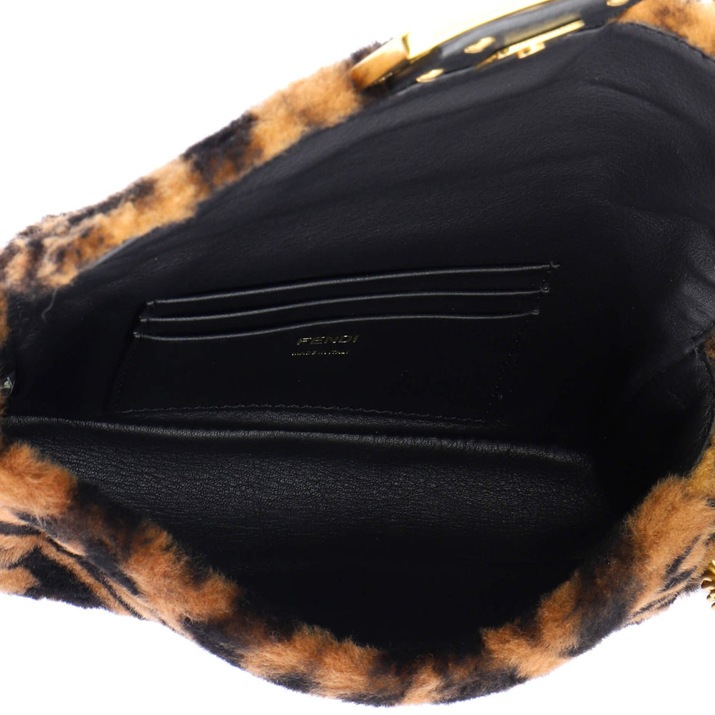 Baguette NM Bag Zucca Shearling Mini