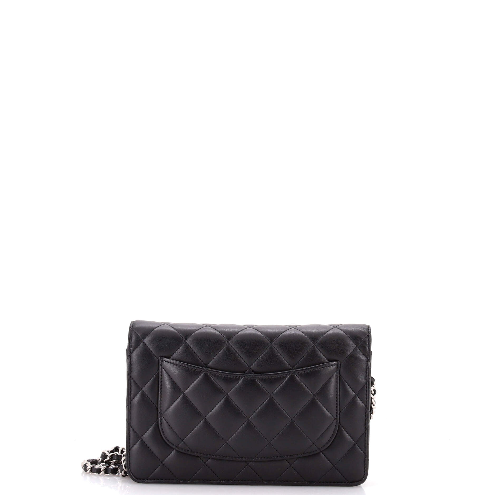 Wallet on Chain Quilted Lambskin