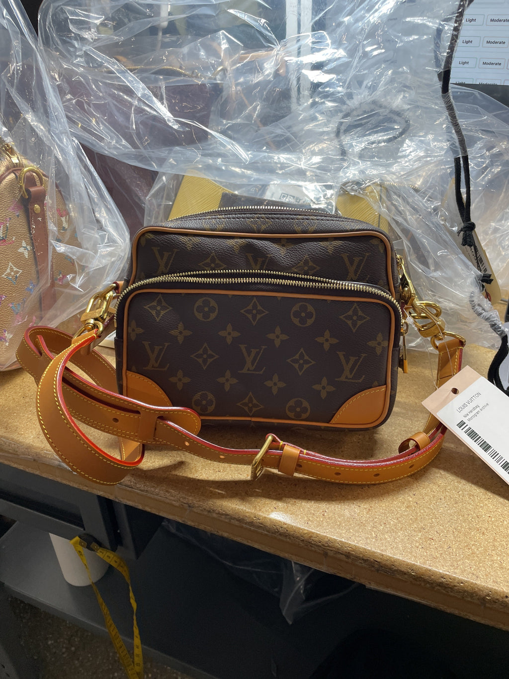Nil NM Messenger Bag Monogram Canvas