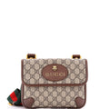 Neo Vintage Flap Messenger GG Coated Canvas Small