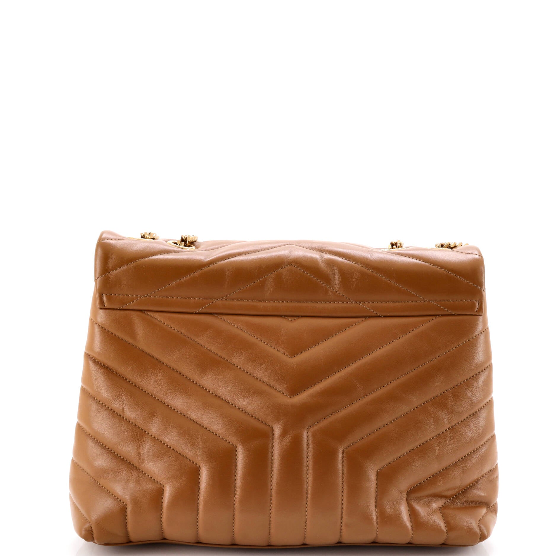 Loulou Shoulder Bag Matelasse Chevron Leather Medium