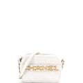 Logo Enchained Camera Case Quilted Calfskin