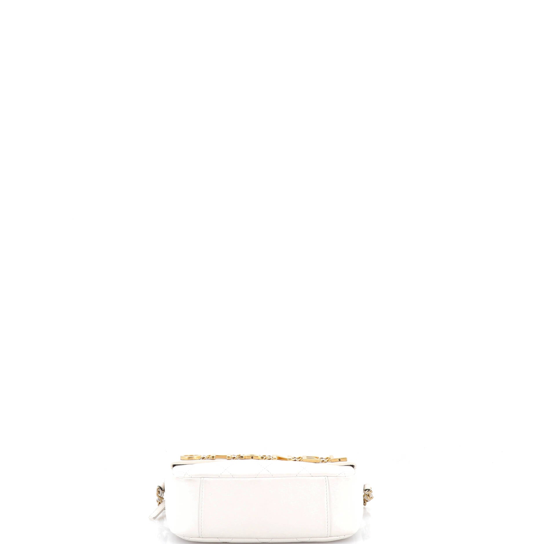 Logo Enchained Camera Case Quilted Calfskin