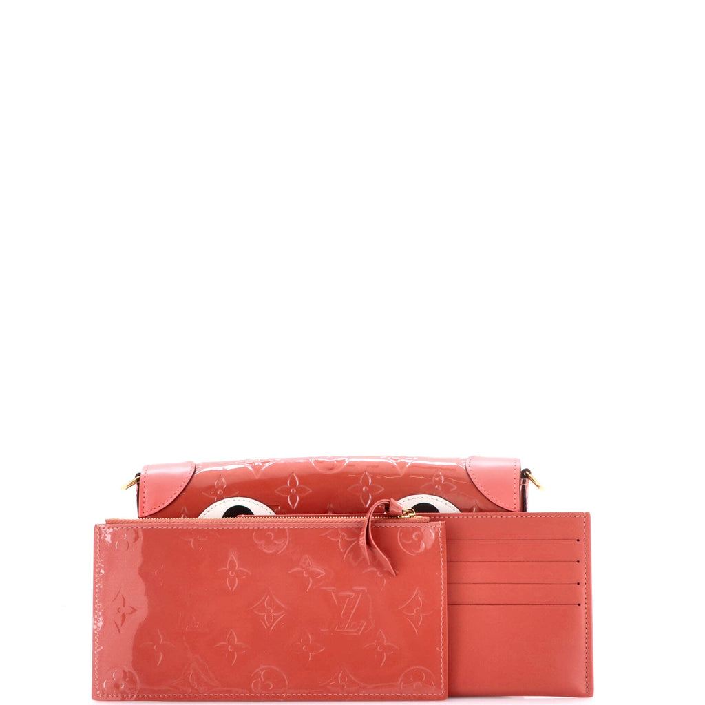 Felicie Pochette Limited Edition Valentine Dog Monogram Vernis