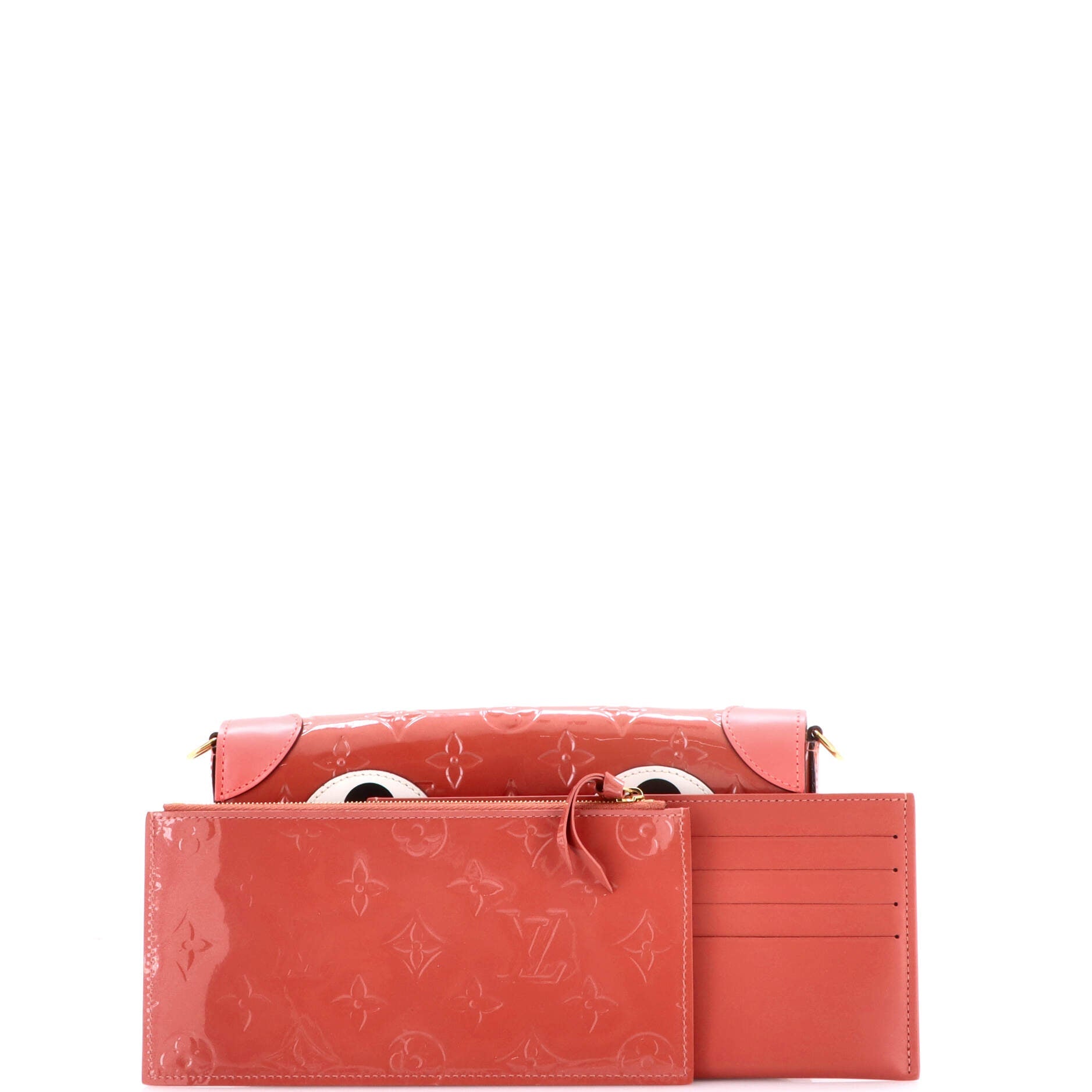 Felicie Pochette Limited Edition Valentine Dog Monogram Vernis