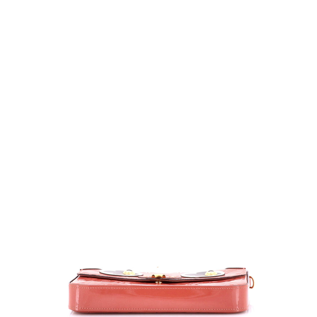 Felicie Pochette Limited Edition Valentine Dog Monogram Vernis