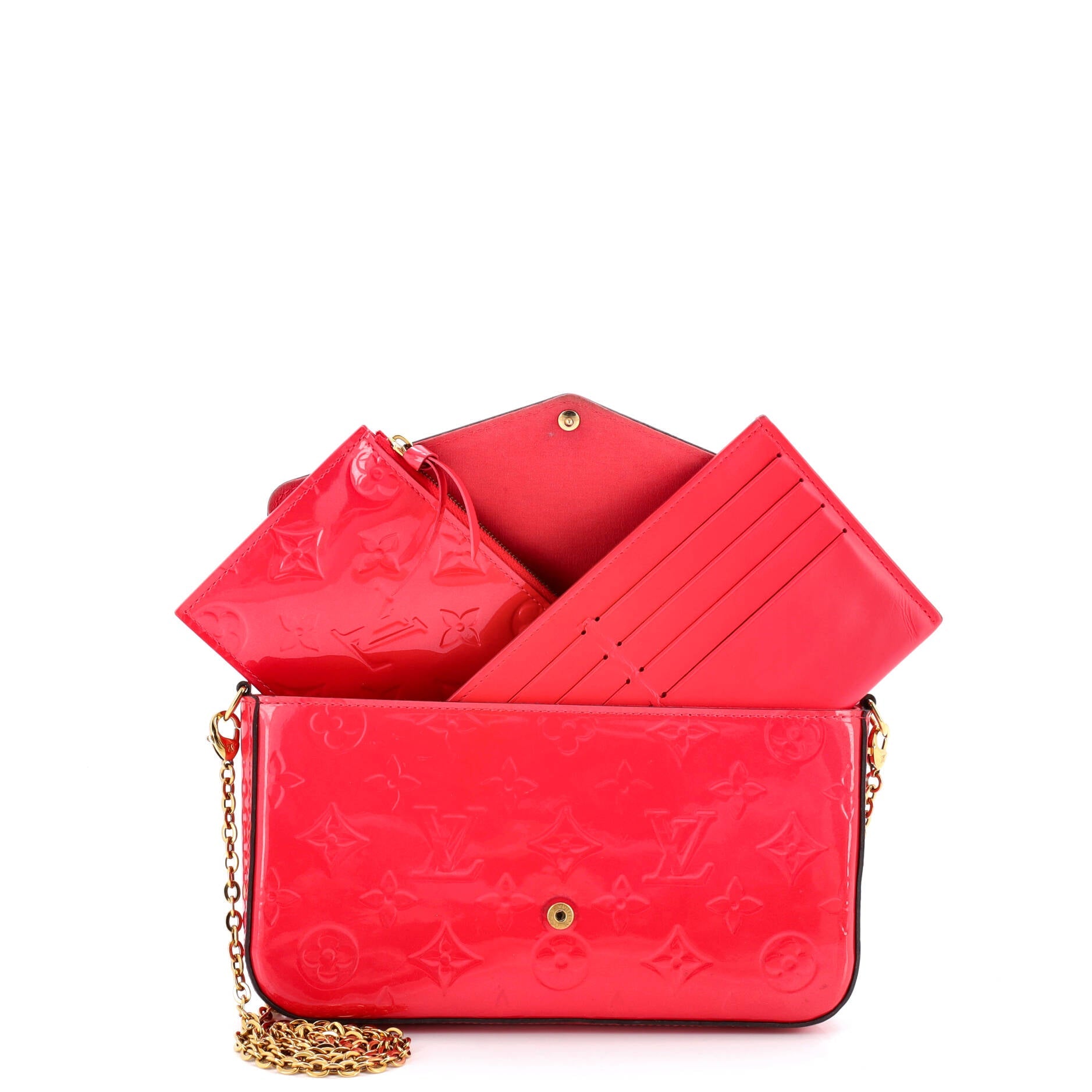 Felicie Pochette Monogram Vernis