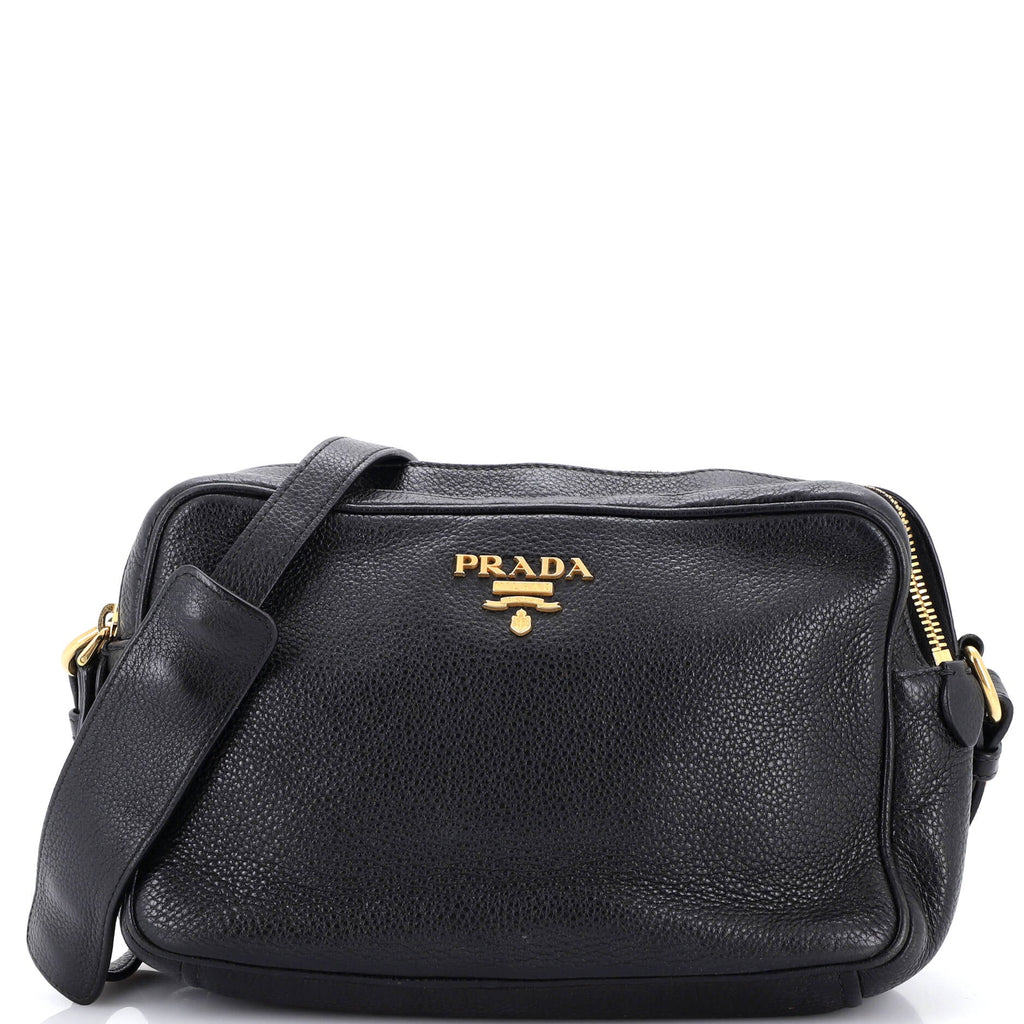 Double Zip Camera Bag Vitello Daino