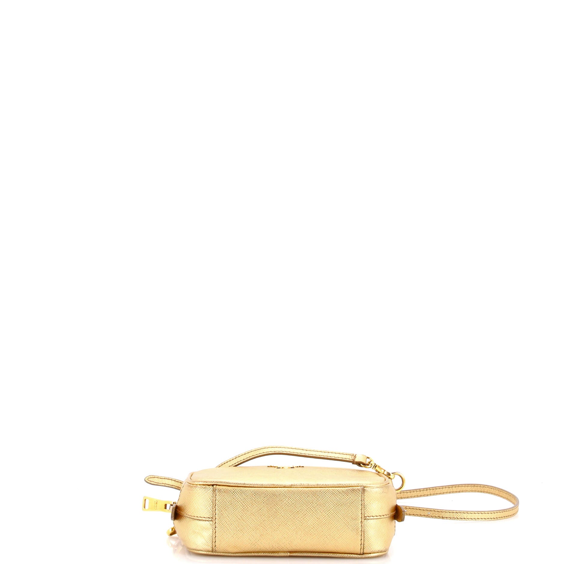 Zip Crossbody Bag Saffiano Leather Mini