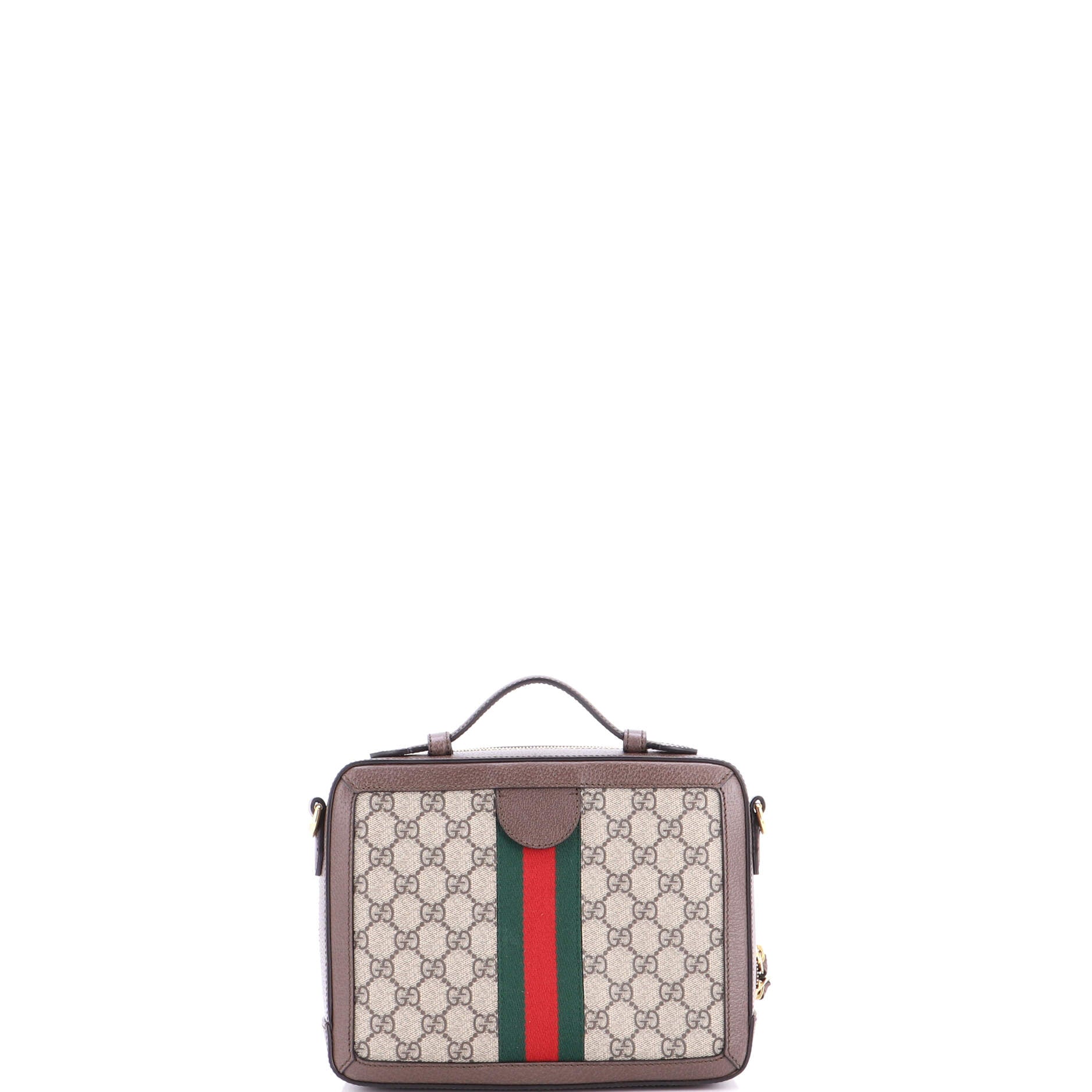 Ophidia Zip Around Camera Bag GG Coated Canvas Small