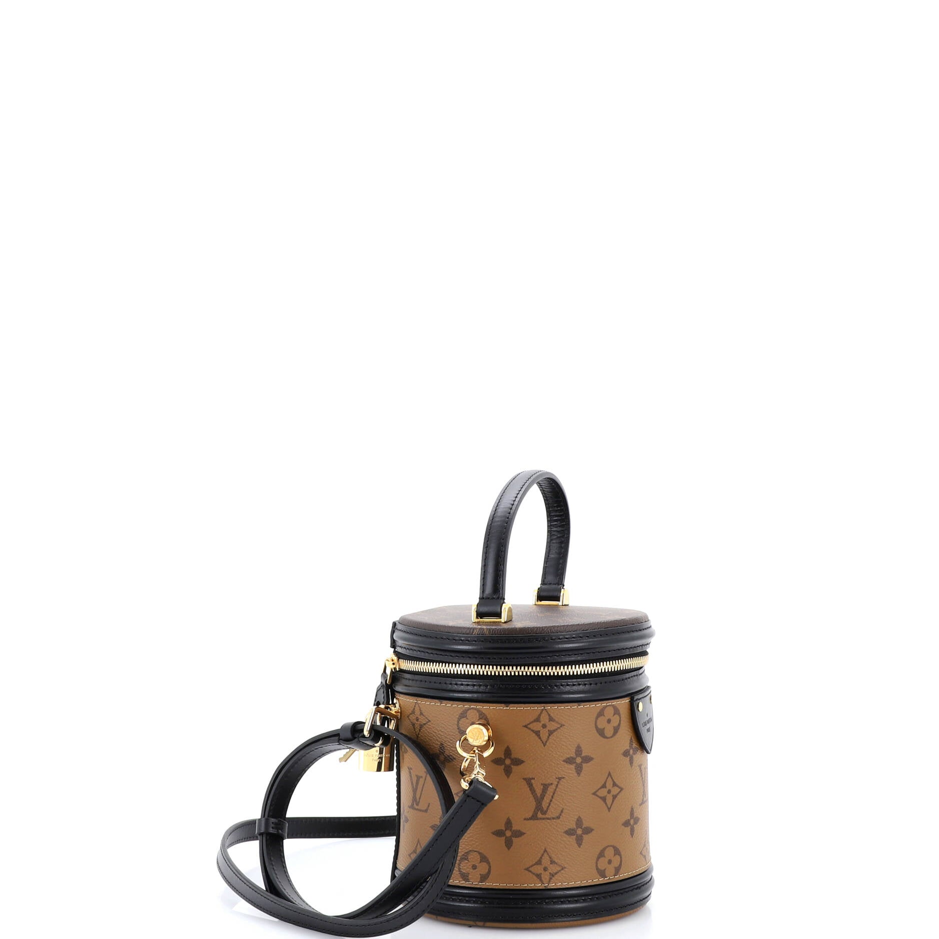 Cannes Handbag Reverse Monogram Canvas