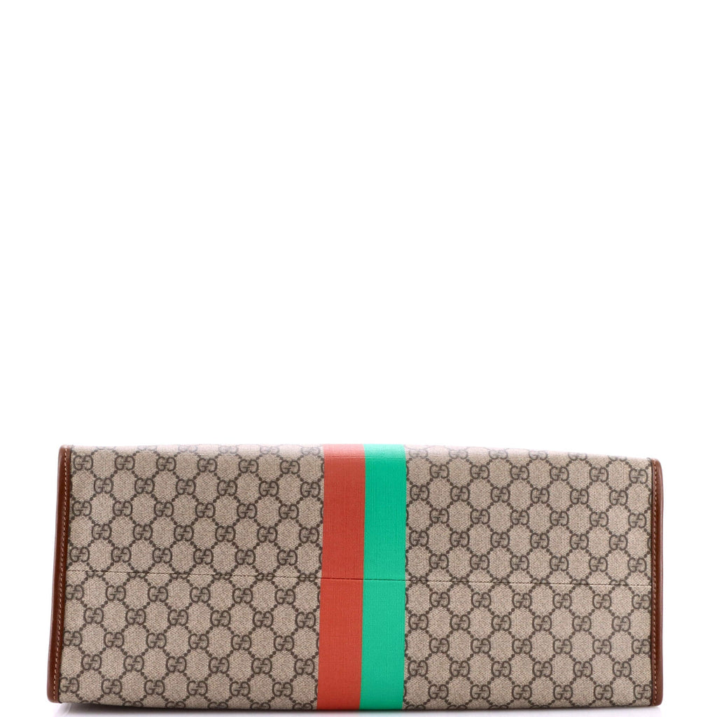 Fake/Not Convertible Open Tote Printed GG Coated Canvas Large
