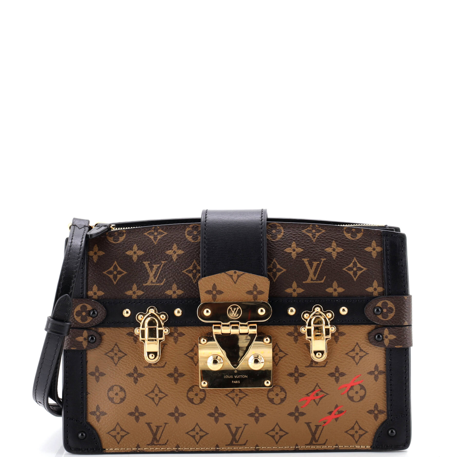 Trunk Clutch Reverse Monogram Canvas