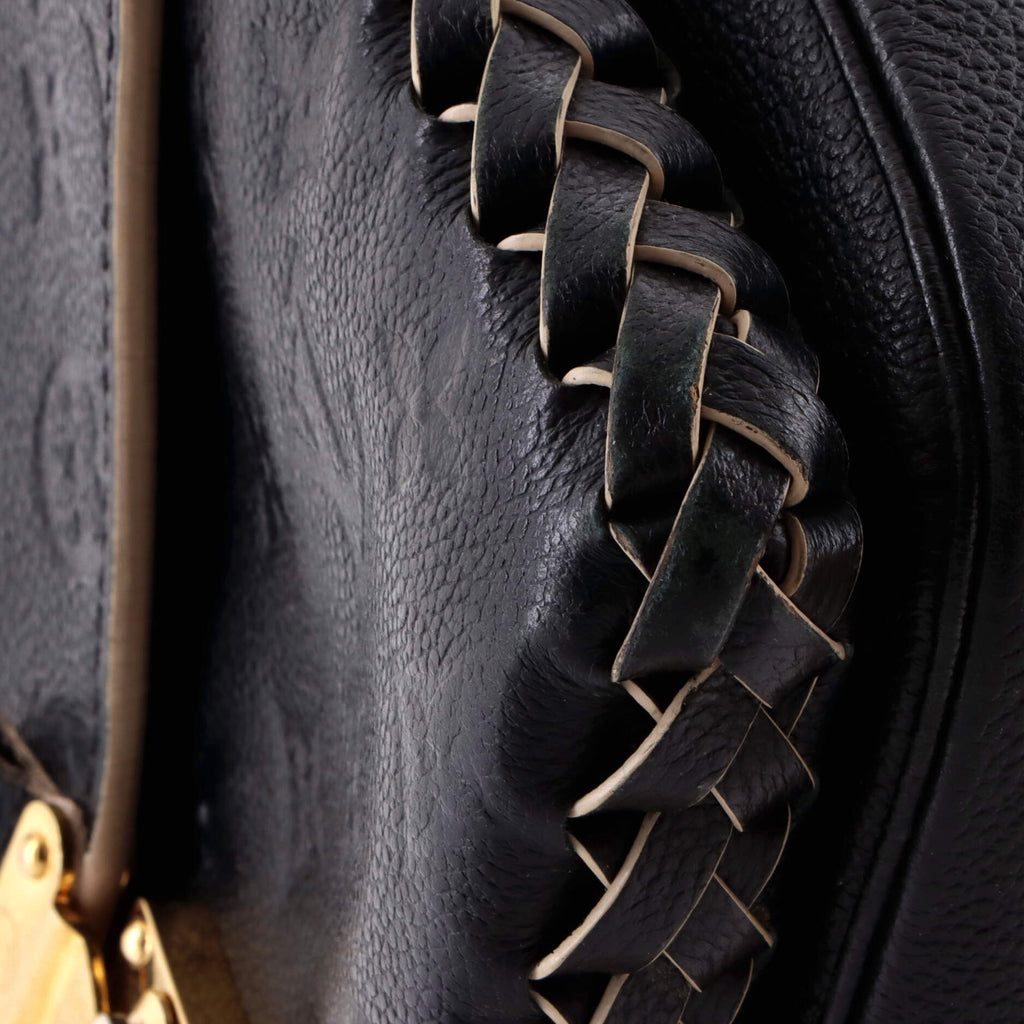 Braided Handle Pochette Metis Monogram Empreinte Leather