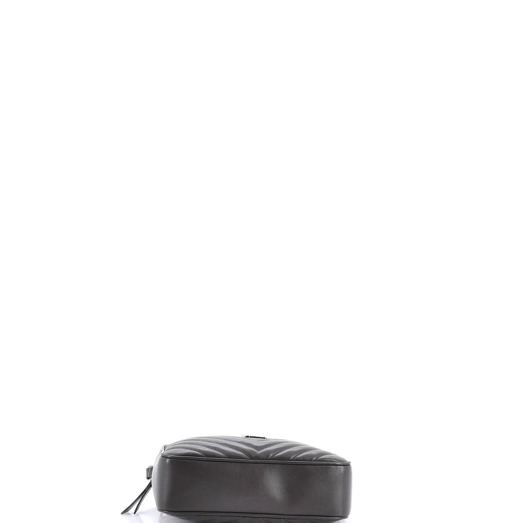Lou Camera Bag Matelasse Chevron Leather Small