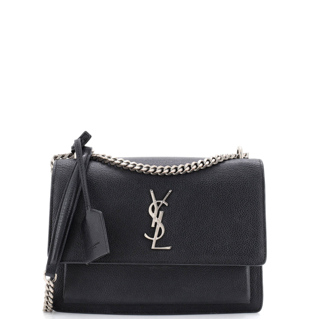 Sunset Crossbody Bag Leather Medium