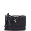 Sunset Crossbody Bag Leather Medium