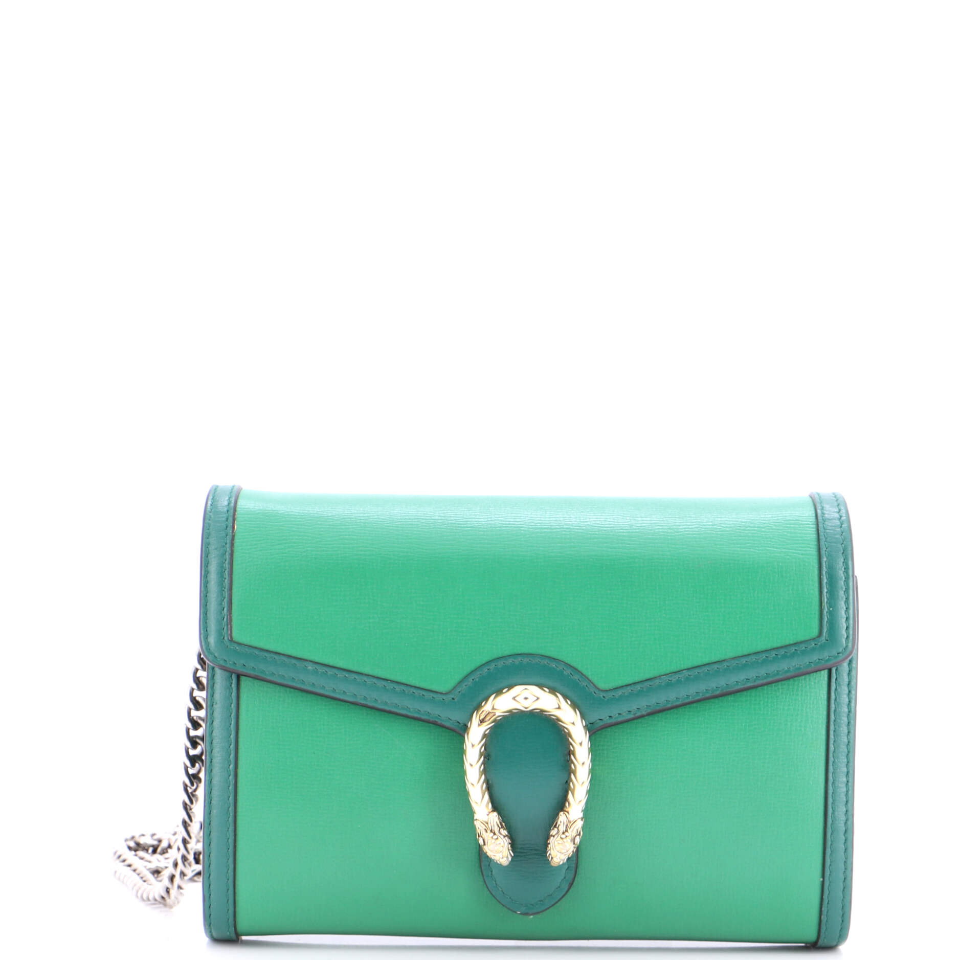 Dionysus Chain Wallet Leather Small