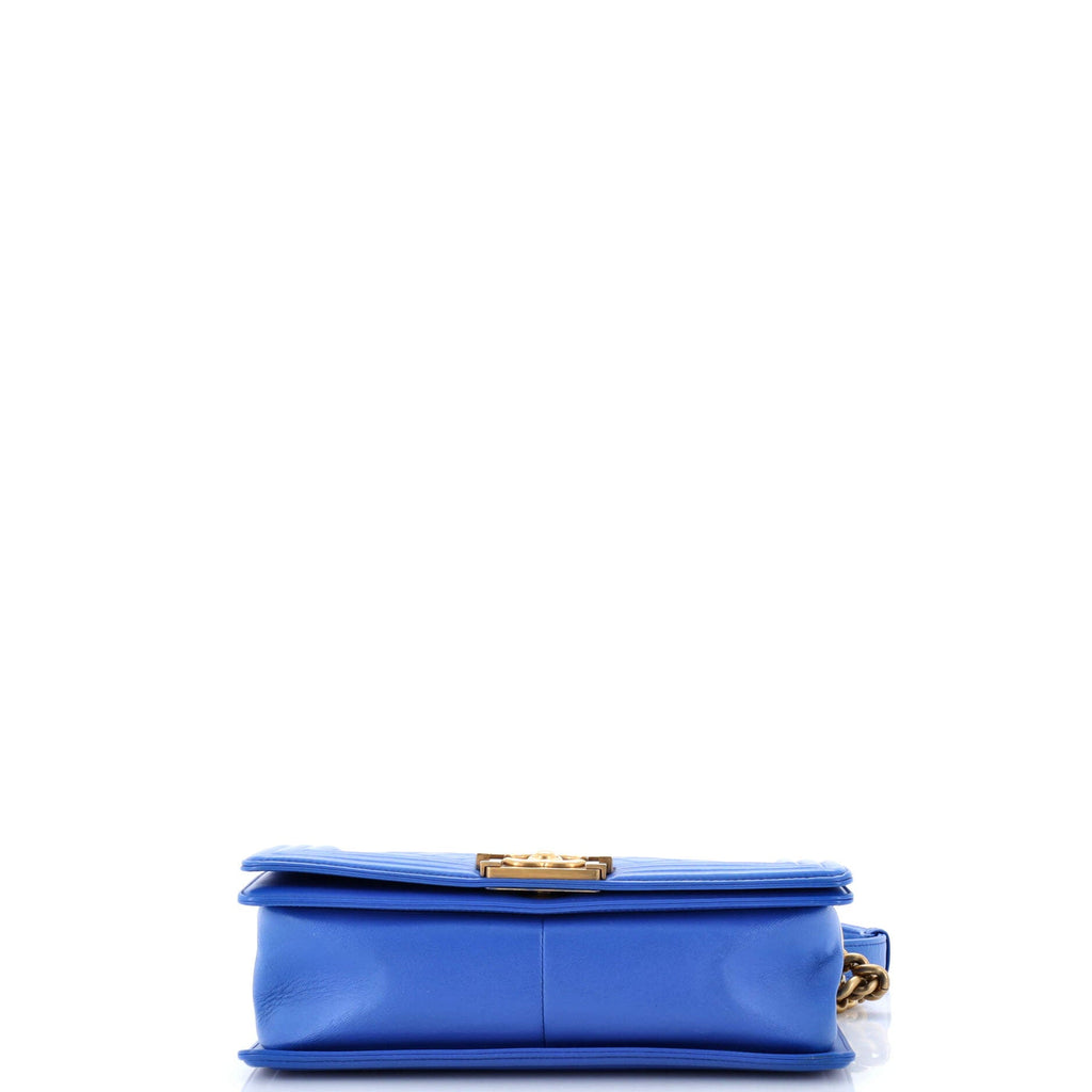 Boy Flap Bag Quilted Lambskin Old Medium