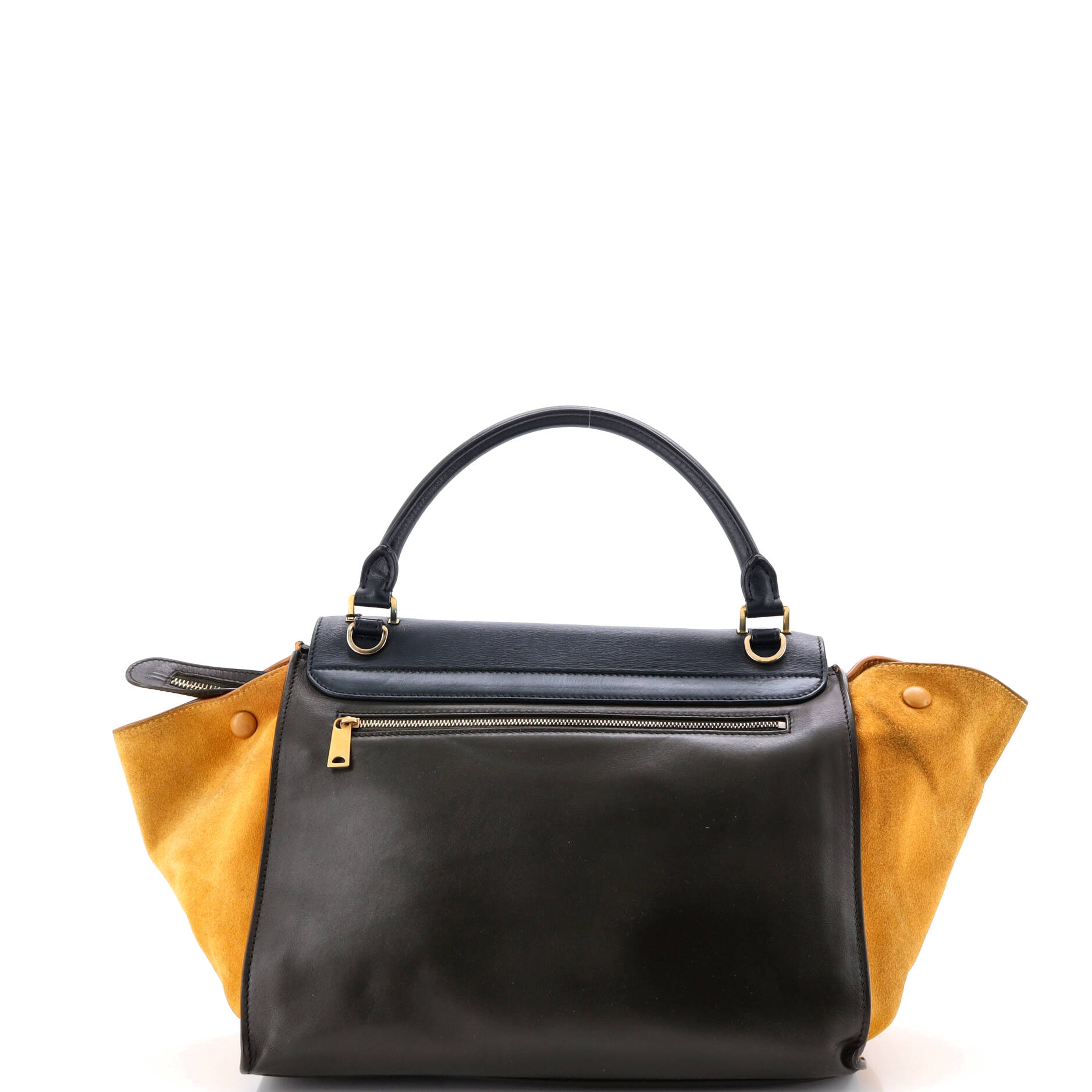 Tricolor Trapeze Bag Leather Medium