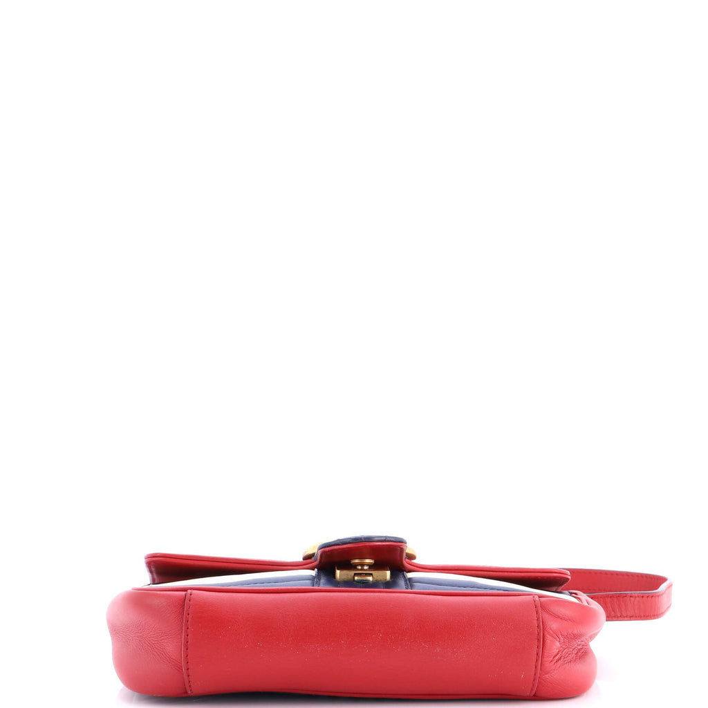 GG Marmont Flap Bag Matelasse Leather Small