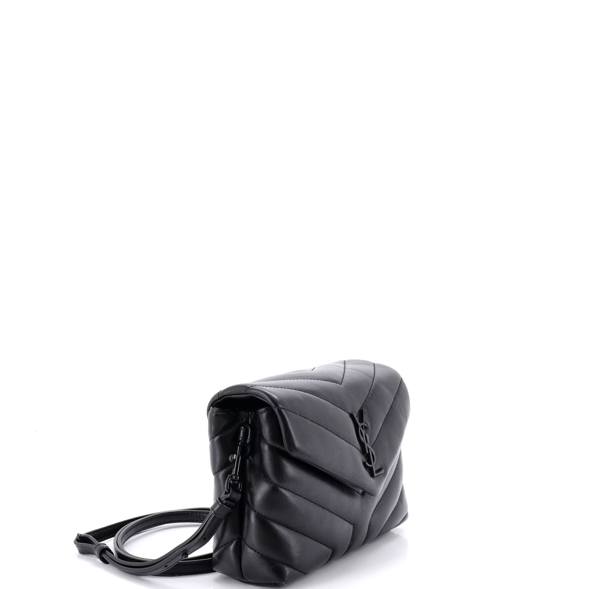 Loulou Shoulder Bag Matelasse Chevron Leather Toy