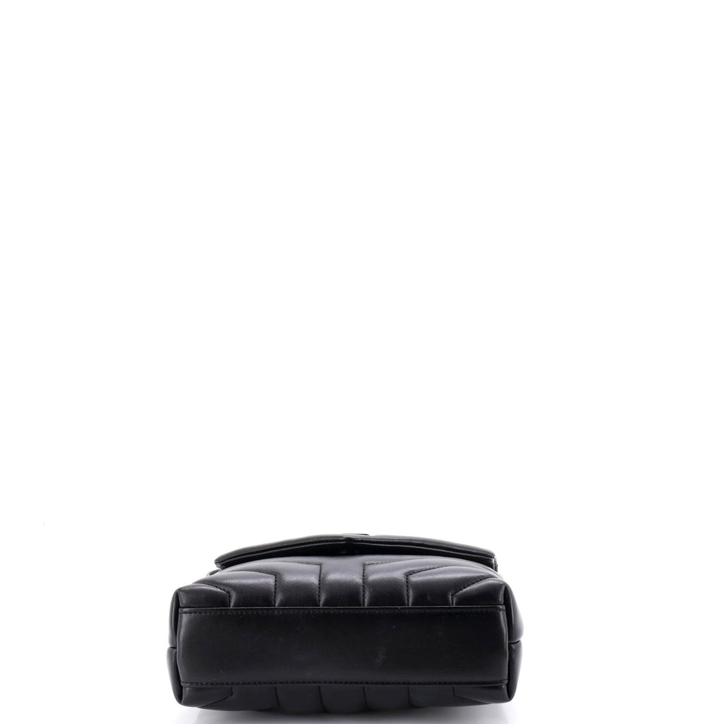 Loulou Shoulder Bag Matelasse Chevron Leather Toy
