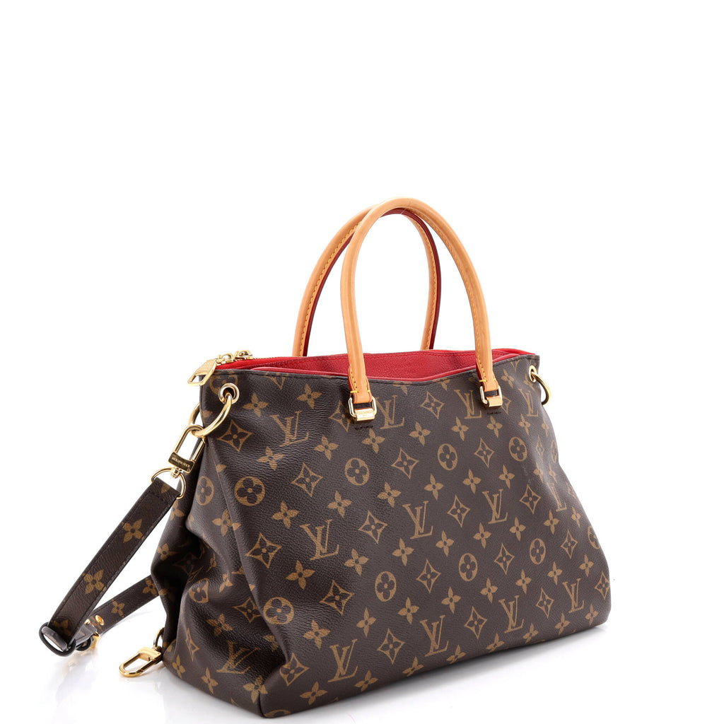 Pallas Tote Monogram Canvas with Leather