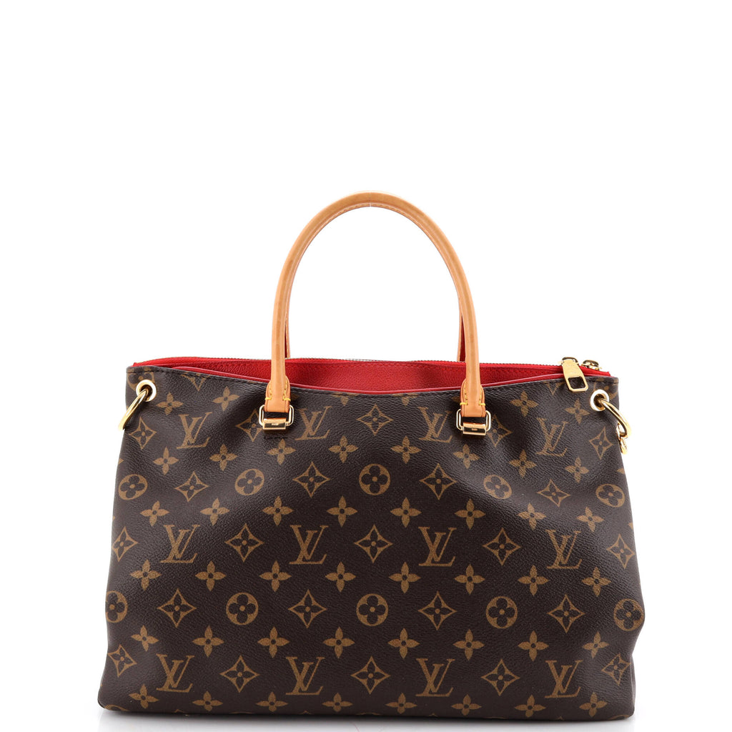 Pallas Tote Monogram Canvas with Leather