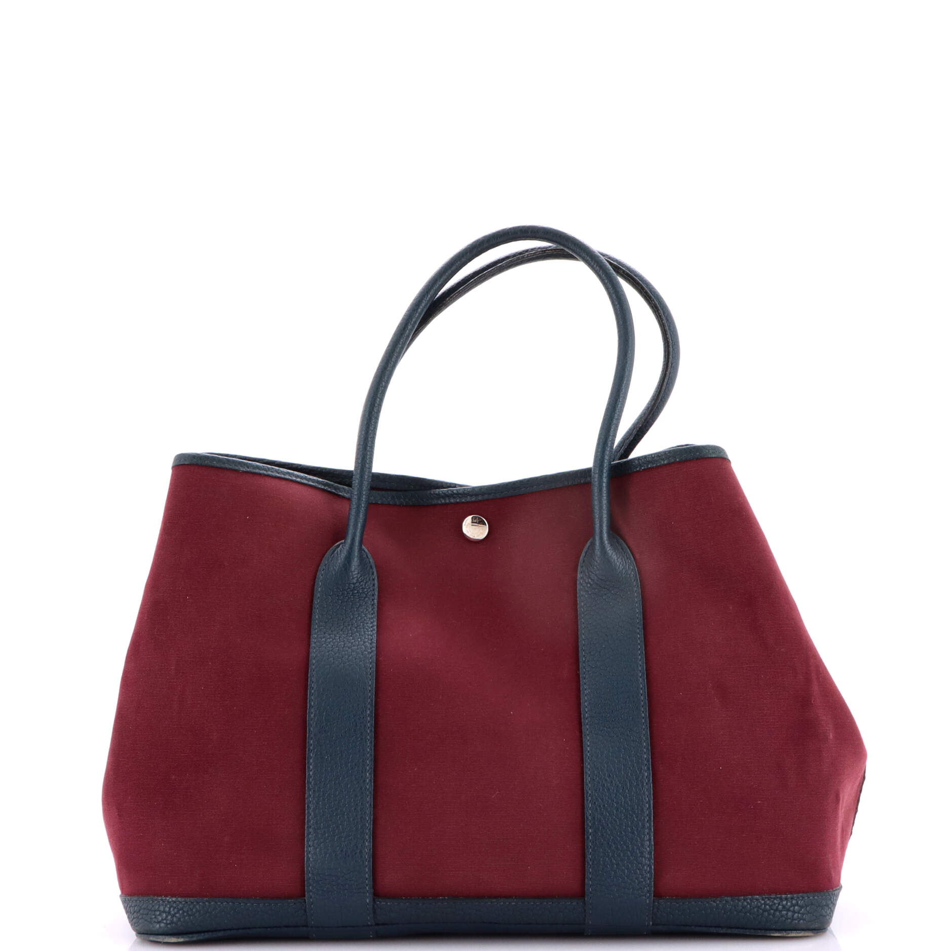 Garden Party Tote Toile and Leather 36