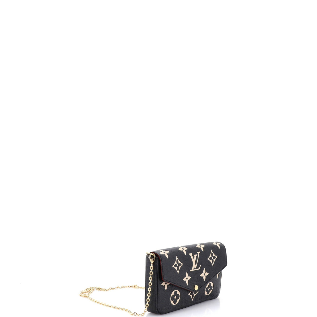 Felicie Pochette Bicolor Monogram Empreinte Giant