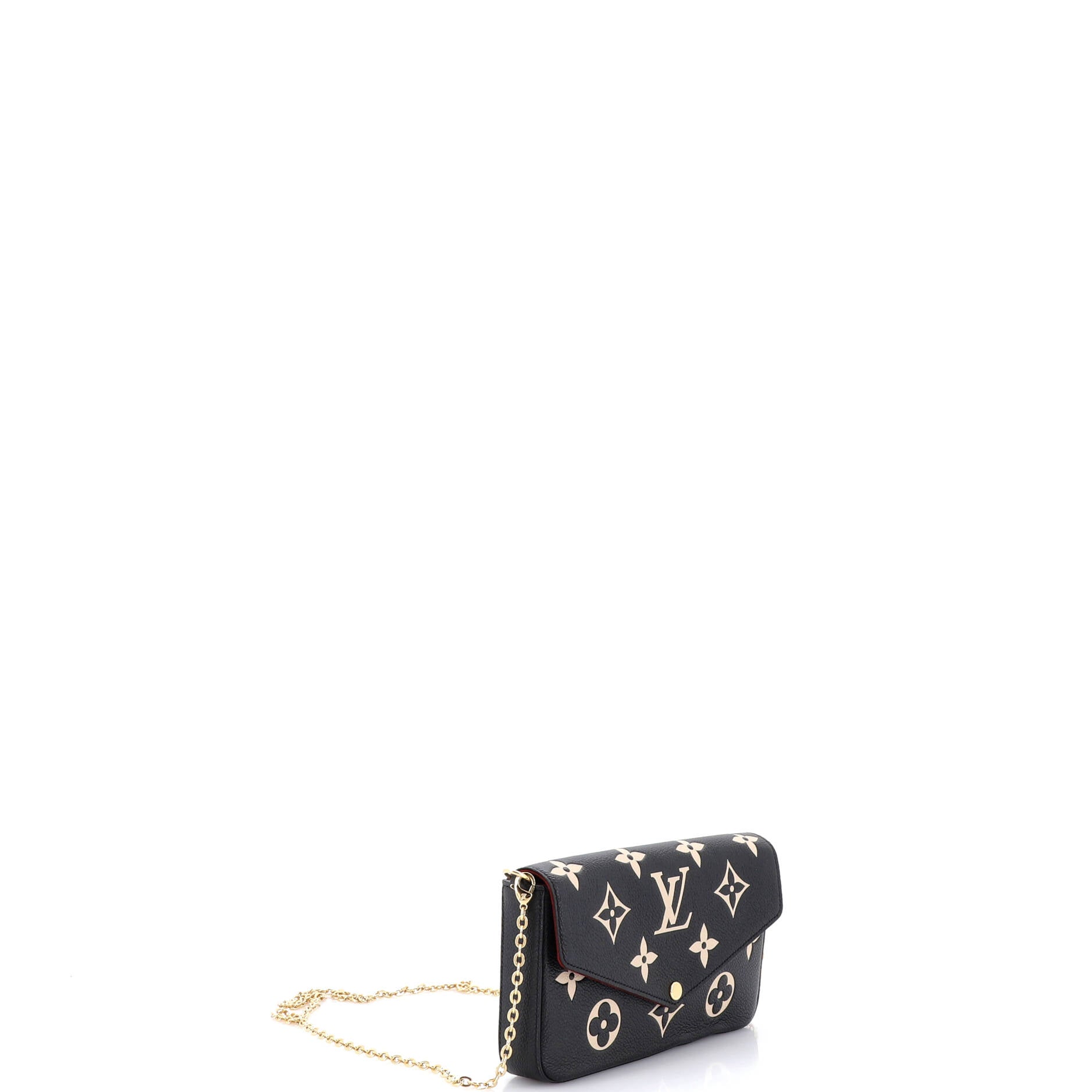 Felicie Pochette Bicolor Monogram Empreinte Giant