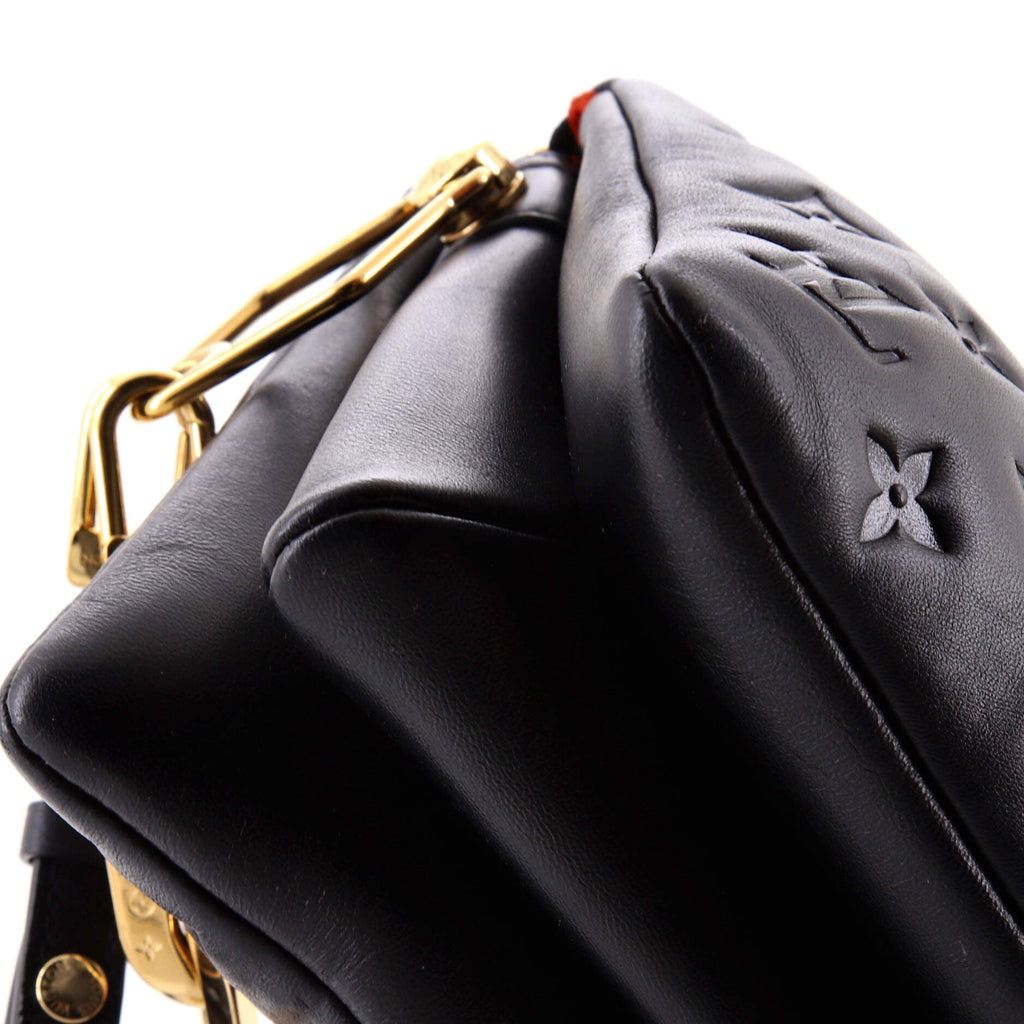Coussin Bag Monogram Embossed Lambskin BB