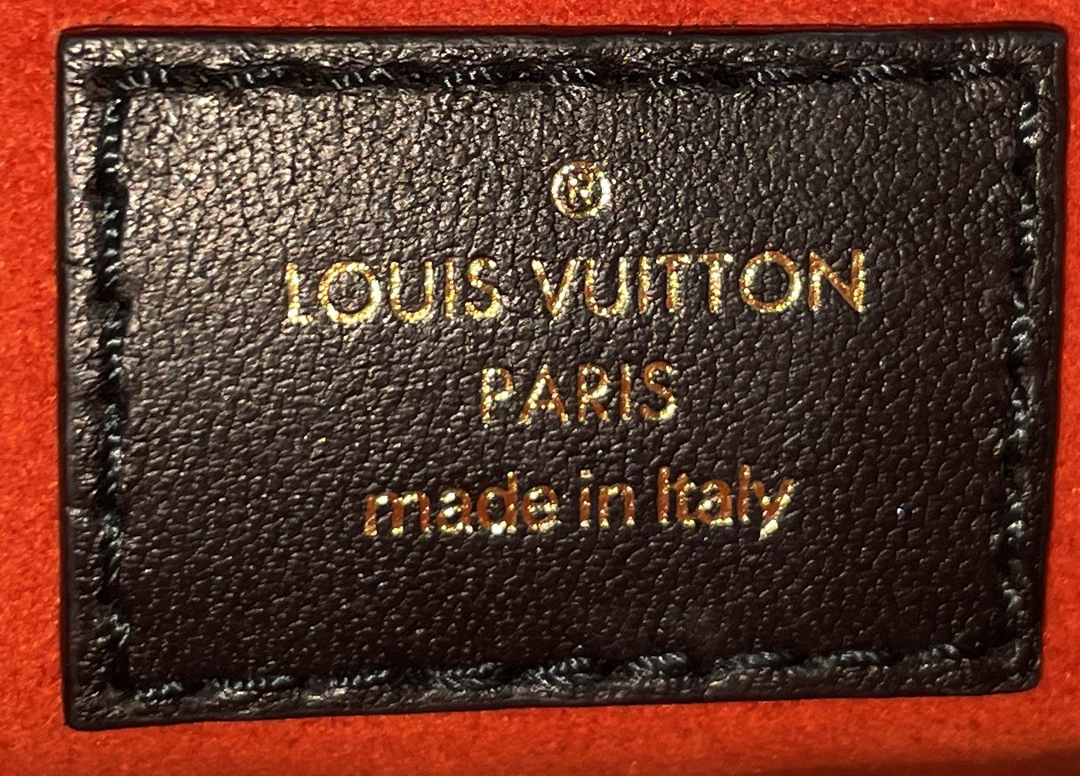Coussin Bag Monogram Embossed Lambskin BB