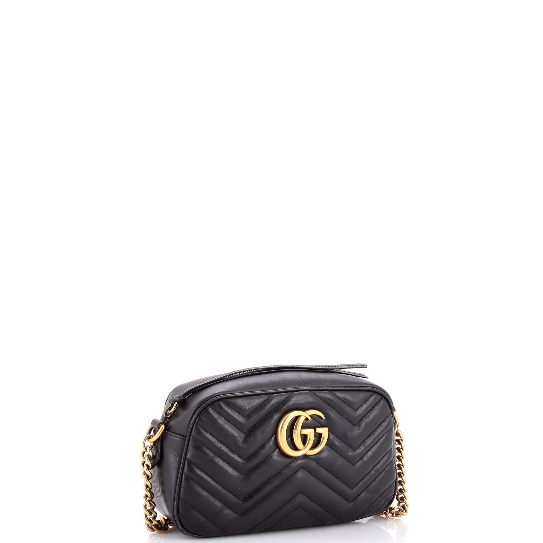 GG Marmont Shoulder Bag Matelasse Leather Small
