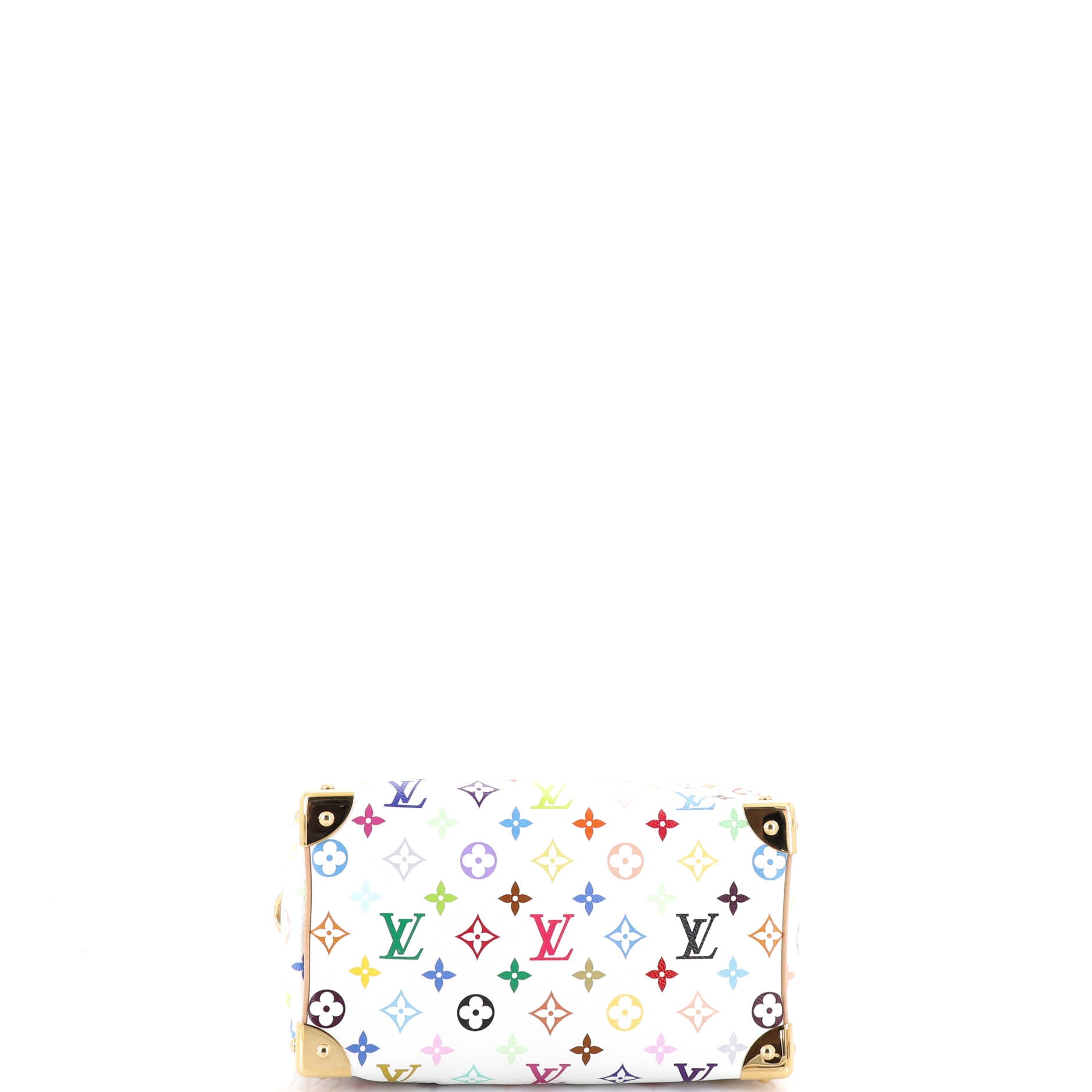 x Takashi Murakami Speedy Soft Bandouliere Bag Monogram Multicolor 25