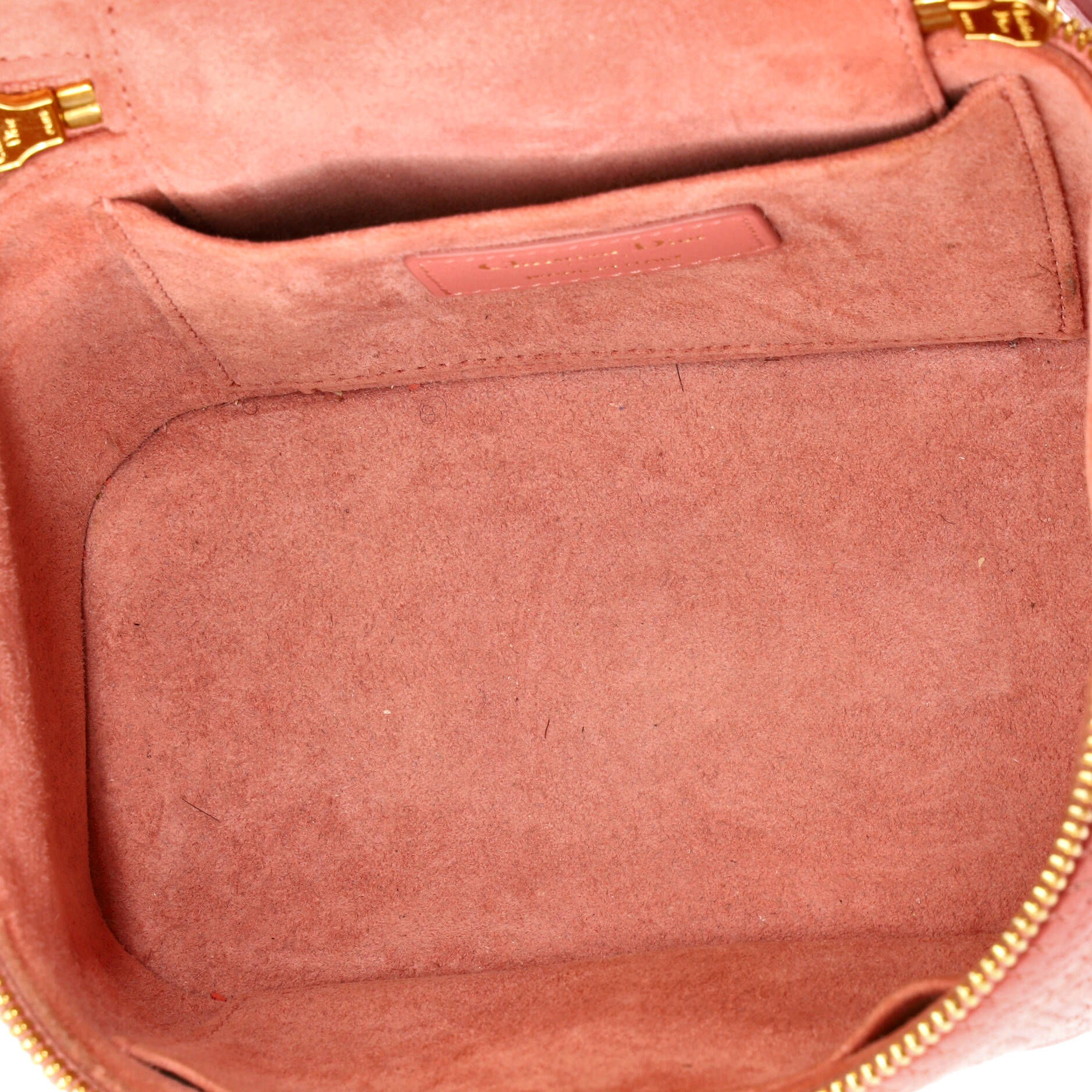 DiorTravel Convertible Vanity Case Cannage Quilt Lambskin Small